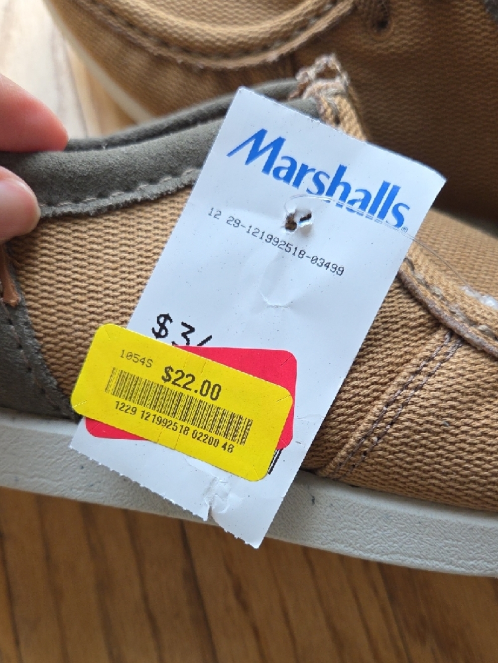 Clarks Collection Slip-On Moccasin in Taupe with Blue Insole - Picture 5 of 11